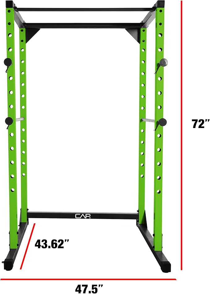 CAP Barbell Full Cage Power Rack Color Series | 6' or 7' Options