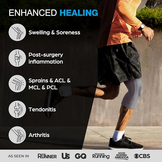 NEENCA Professional Knee Brace for Pain Relief, Medical Knee Support with Patella Pad & Side Stabilizers, Compression Knee Sleeve for Meniscus Tear, ACL, Joint Pain, Runner, Workout - FSA/HSA APPROVED | Patented Patella Gel Pad & Side Stabilizers, Comp...