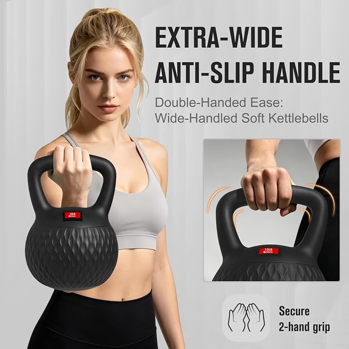 Soft Kettlebell, Safe Strength Training Kettlebells for Women