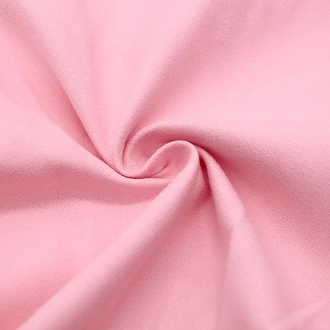 Eunzel Hot Yoga Towel Non Slip Yoga Mat Towel Non-Slip Sweat Absorbent Microfiber Towel for Hot Yoga, Pilates and Workout 72" x 26.5", Pink