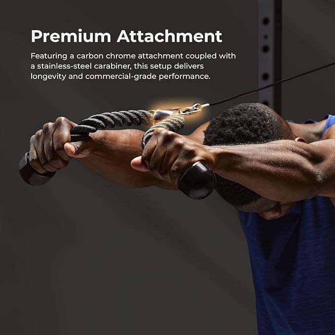 Sunny Health & Fitness Power Cage Squat Rack Attachments for Home Gym | Strength Training, Expanded Workout Variety, Durable Construction, Secure Fit, Quick Installation, Versatile Exercise Support