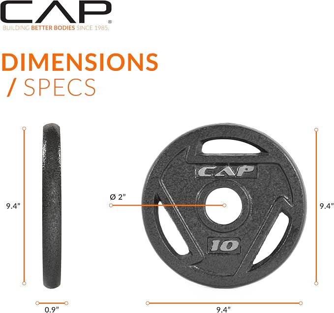 CAP Barbell 2-Inch Olympic Weight Plate | Multiple Options