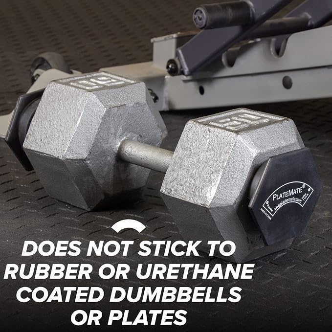 PlateMate Microload Pair Magnetic Weights - Choose Between 1.25 lbs or 2.5 lbs Hex