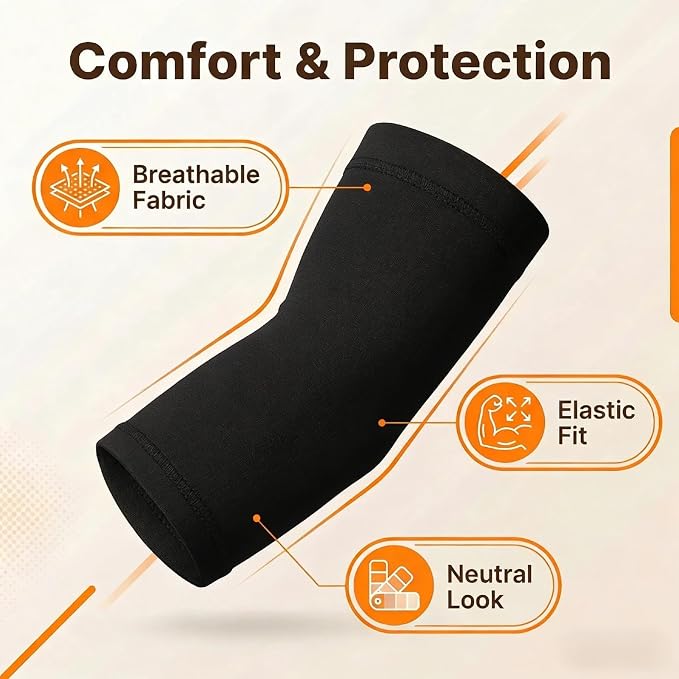 Tattoo Cover Up Sleeves 2 Pairs – Forearm Compression Sleeve Tattoo Sleeve Cover, Breathable UV Protection Arm Sleeves