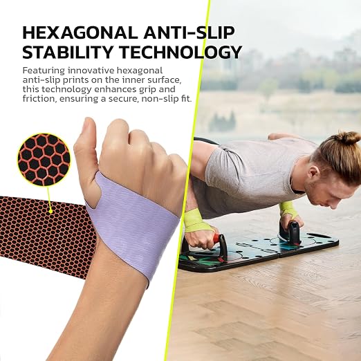 aoFIT Adjustable Wrist Brace for Pain Relief, Carpal Tunnel & Tendonitis Support – Ergonomic Compression, Breathable & Anti-Slip Design, Fits Left & Right Hand, Ideal for Sports, Gaming & Office Use