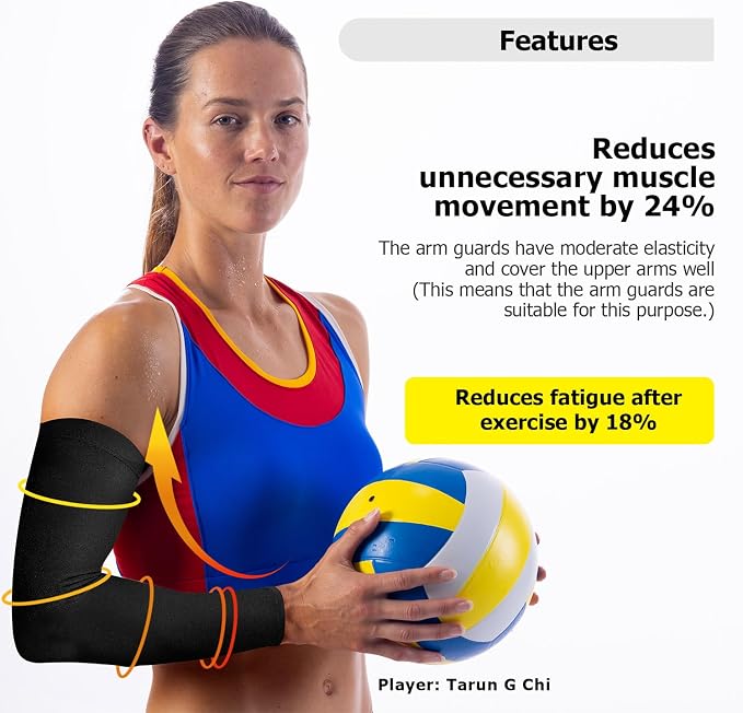 Volleyball Arm Sleeves youth girls - 3XS-XL Compression Volleyball Arm Sleeves for women teen girls kids