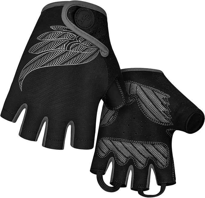 Cycling Gloves Bike Bicycle Gloves, Half Finger 5MM Gel Anti-Slip | Biking Gloves for Men Women Gym workout exercise Motorcycle Hiking Rowing Outdoor Sports