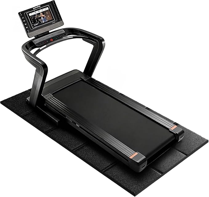Treadmill Mat – 79" x 39", 0.2" Thick Non-Slip Walking Padl Mat for Carpet Floors & Hardwood, Shock Absorbing Exercise Mat & Under Treadmill Mat for Floor Protection in Home Gym