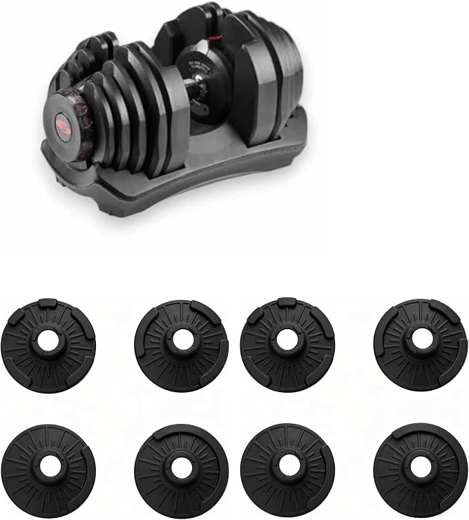 Replacement Weight Plates Compatible with Bowflex SelectTech 552 Series 1 | Precision Fit Replacement Plates for Adjustable Dumbbells - Restore Full Functionality