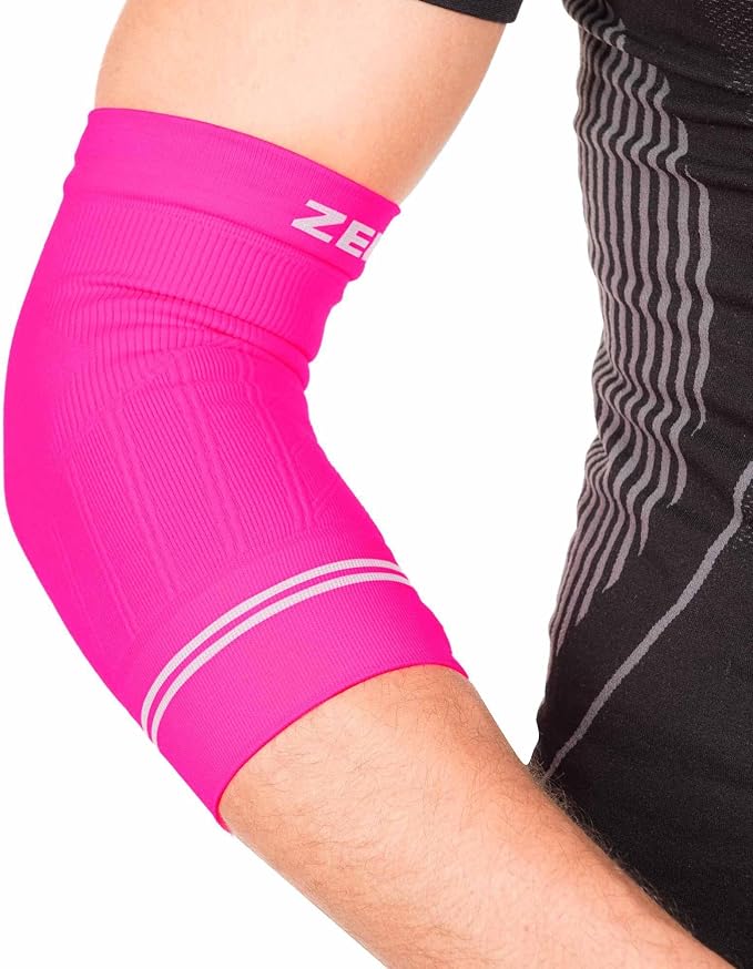 Zensah Compression Tennis Elbow Sleeve for Elbow Tendonitis, Tennis Elbow, Golfer's Elbow - Elbow Support, Elbow Brace