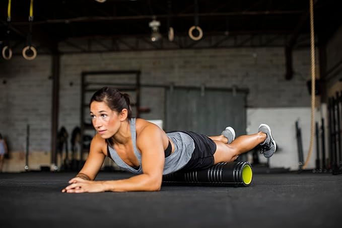TriggerPoint Grid 2.0 Foam Roller for Deep Tissue Massage and Muscle Recovery, 26 Inch Multi-Density EVA with Hollow Core, Supports 500 Pounds, Black