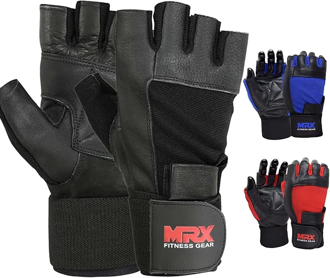 MRX Weight Lifting Gloves Gym Fitness Exercise Bodybuilding Workout Powerlifting