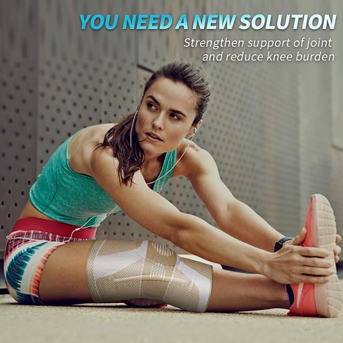 NEENCA Professional Knee Brace, Medical Knee Support for Women & Men Relief | Upgraded Version, Patented Patella Gel Pad & Side Stabilizers, For Knee Pain, Swelling, ACL,PCL, Circulation, Sports, Workout