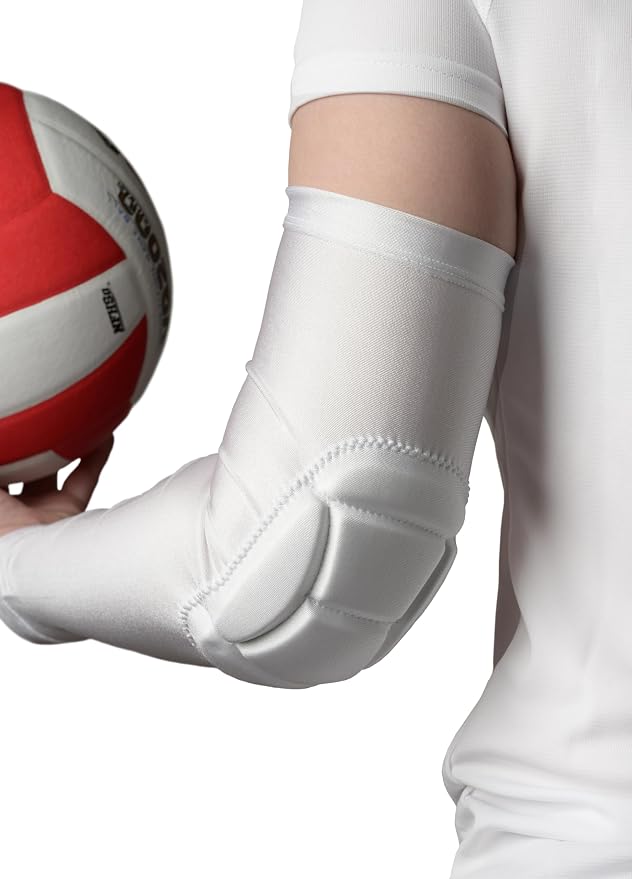 Tandem Sport Padded Arm Sleeves - Compression Sleeves with Built-In Elbow Padding to Reduce Injury & Stress