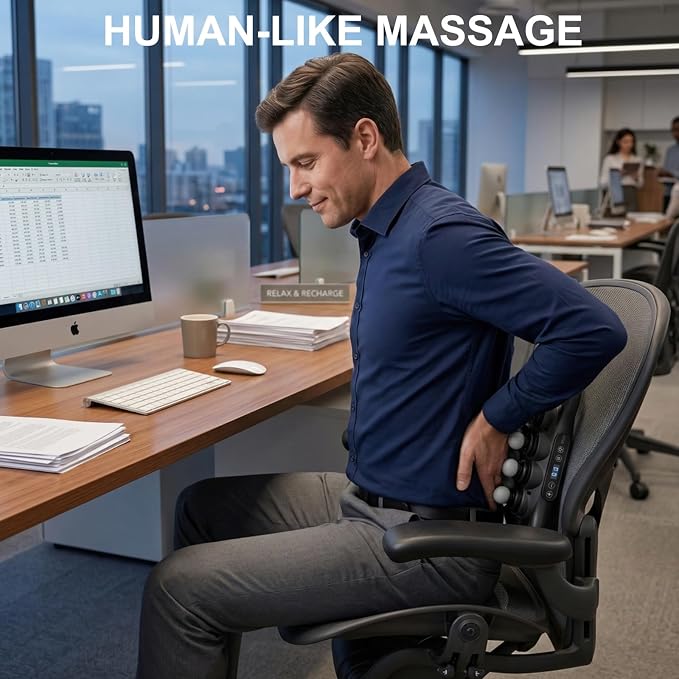 16-Head Massage Gun Deep Tissue for Pain Relief Gym Home Use | 9 Speeds & 9 Models Electric Percussion Muscle Massager Relaxation for Back, Neck, Shoulders, Legs, Feet