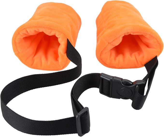Dog Elbow Protector Fleece Elbow Sleeves with Cotton Pad for Dogs Prevent Injury (Small)