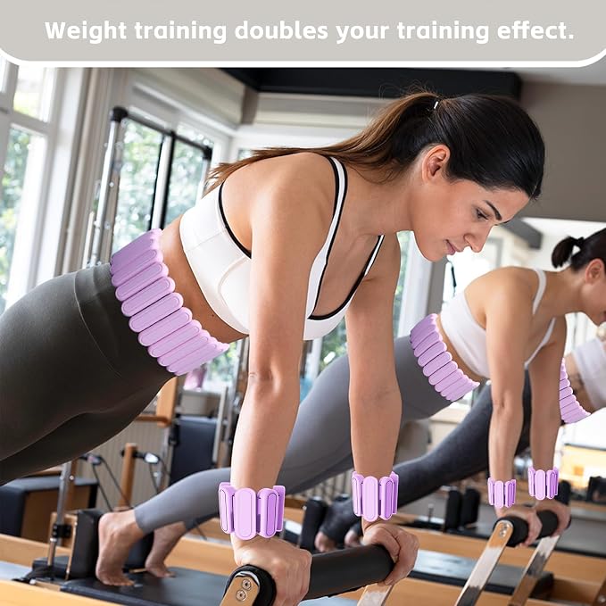 BBK Up to LBS Adjustable Weighted Belt For Women and Men, Weighted Walking Exercise Belt for Gym, Strength Training, Wrist & Ankle