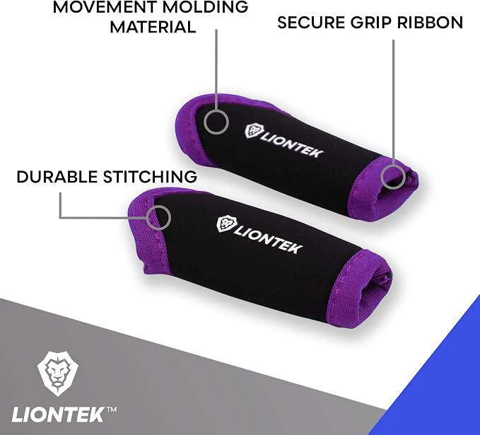 Single Finger Sleeve Pair - Sports Compression Finger Sleeve for BJJ, MMA, Basketball, Weight Lifting, and More