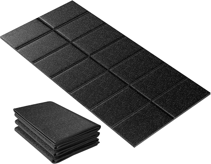Stepwaver Walking Pad Mat, Treadmill Mat for Carpet & Hardwood Floors | High Density, 1/4 Thickness, Foldable, Floor Protection for Bike, Elliptical, Treadmill, Walking Pad