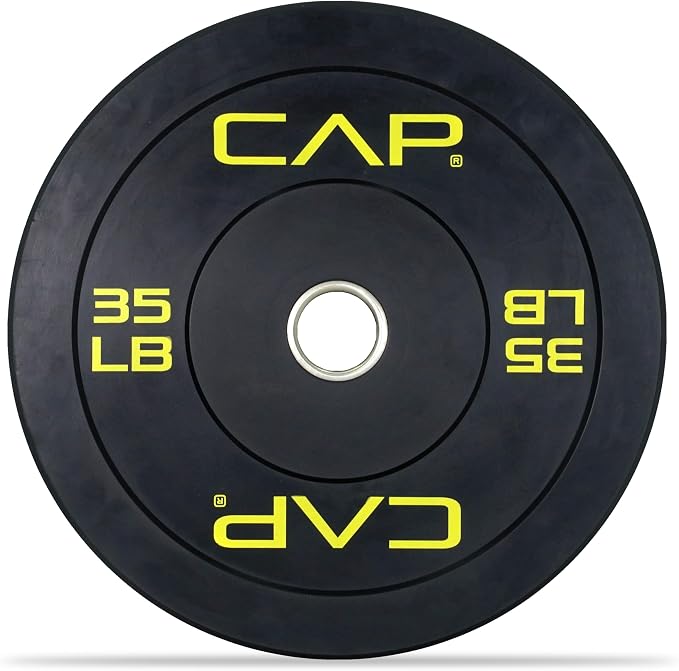 CAP Barbell Rubber Olympic Bumper Plate | Multiple Options/Colors