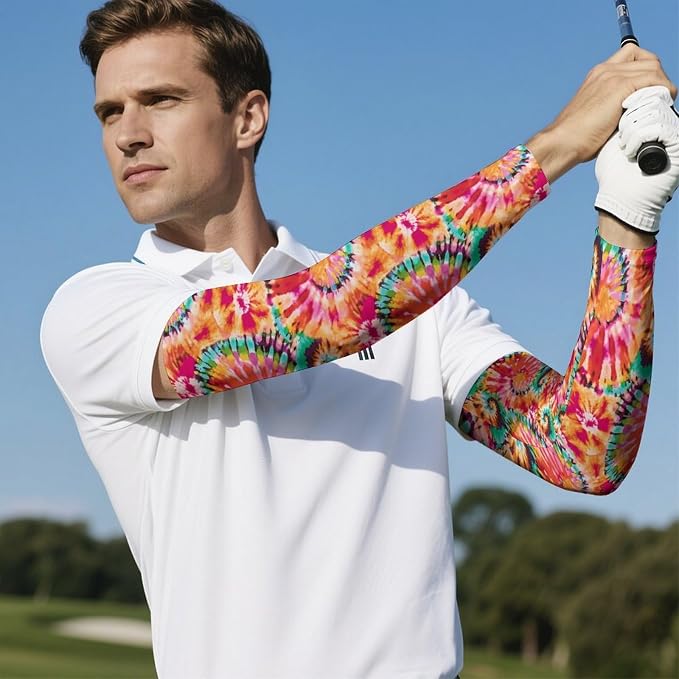 Marble Sports Compression Arm Sleeves for Men & Women - Youth Arm Sleeve Baseball Volleyball Sleeves & Basketball Sleeve