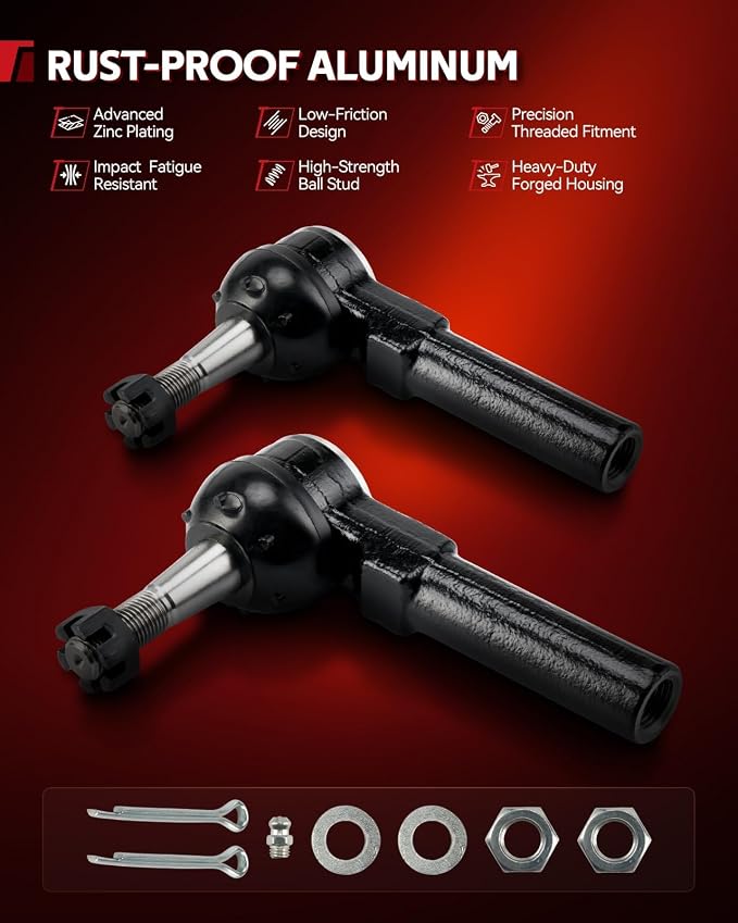 Torchbeam Hydraulic Steering Rack & Pinion Kit Fit for 1997 Century, 1998-2002 Century Custom, with Outer Tie Rod Ends, Replaces OEM 22-186