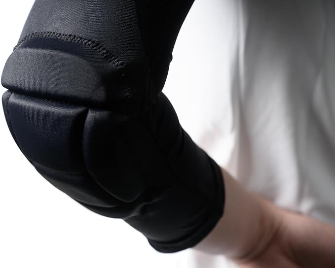 Tandem Sport Padded Arm Sleeves - Compression Sleeves with Built-In Elbow Padding to Reduce Injury & Stress