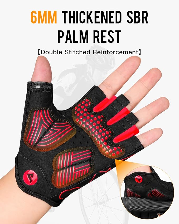 ATERCEL Cycling Gloves, Bike Gloves for Men Women, Bicycle Glove for Cycling, Workout, Gym, Training, Weight Lifting Outdoor, Mountain Bike, and Riding
