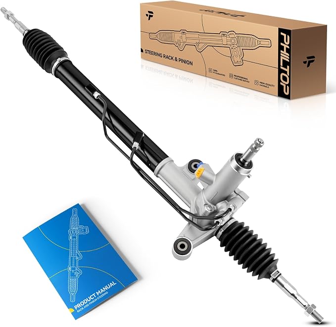 PHILTOP Power Steering Rack and Pinion Assembly for 2011 Civic | (Exc.Hybrid/Hybrid-L/Si Models) Replace No.262763, 53601SNAA62, 53601SNAA52