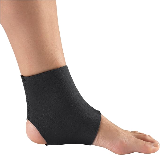 OTC Ankle Support, Slip-on Style, Sprained Ankle Wrap, Neoprene, Foot Pain Relief, X-Large
