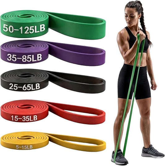 Resistance Bands, Pull Up Resistance Bands, Men's and Women's Fitness Training Bands, Suitable for Stretching, Training, and Physical Therapy