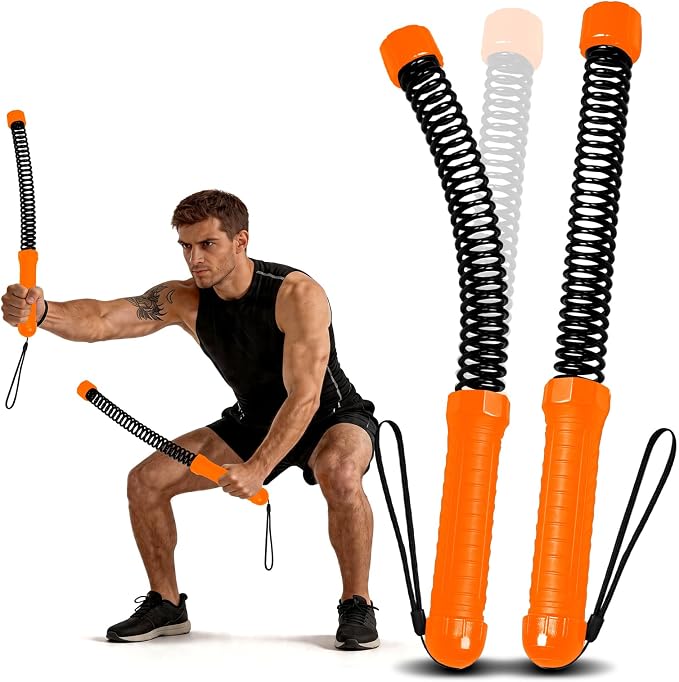 Perantlb Poly Battle Rope with Cloth Sleeve -1.25/1.5/2 Inch Diameter 30' 40' 50' Lengths -Gym Muscle Toning Metabolic Workout Fitness, Battle Ropes for Home Gym