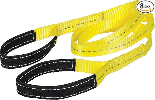 Keeper 02604 Lift Sling, 1 Ply, 1" x 6’ (Pack of 8)