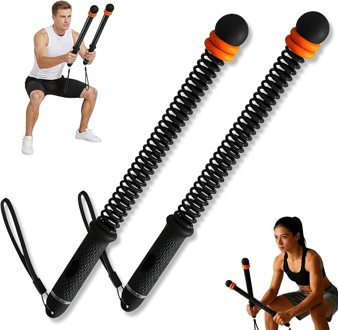Adjustable Ropeless Battle Ropes, Portable Ropeless Battle Ropes | For Home Gym with Storage Bag, Strength & HIIT, Arm Strength Battle Rope Equipment for Men & Women