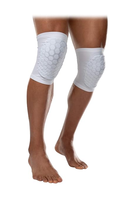 McDavid Moisture Wicking HEX Technology Knee Sleeves for Women/Men, Elbows & Shins Protection, Hex Pads