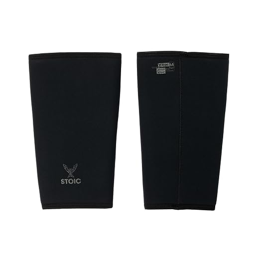 Stoic 7mm Neoprene Knee Sleeves for Men & Women - Black Label, Small