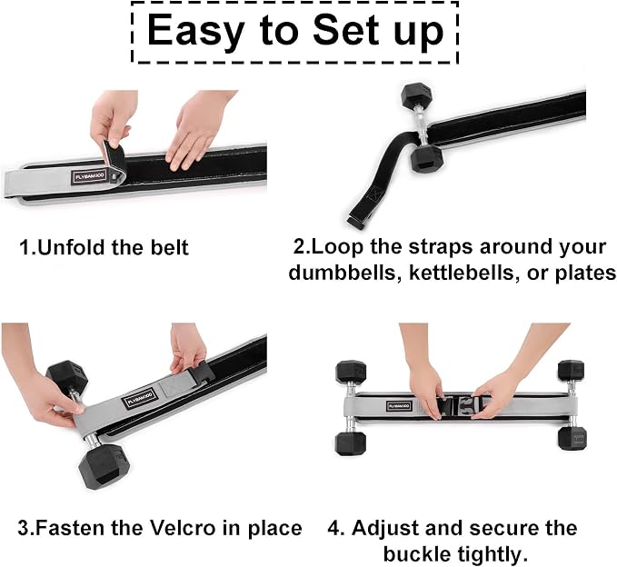Hip Thrust Belt for Dumbbells,Booty Belt for Hip Thrust Slip-Resistant Padding
