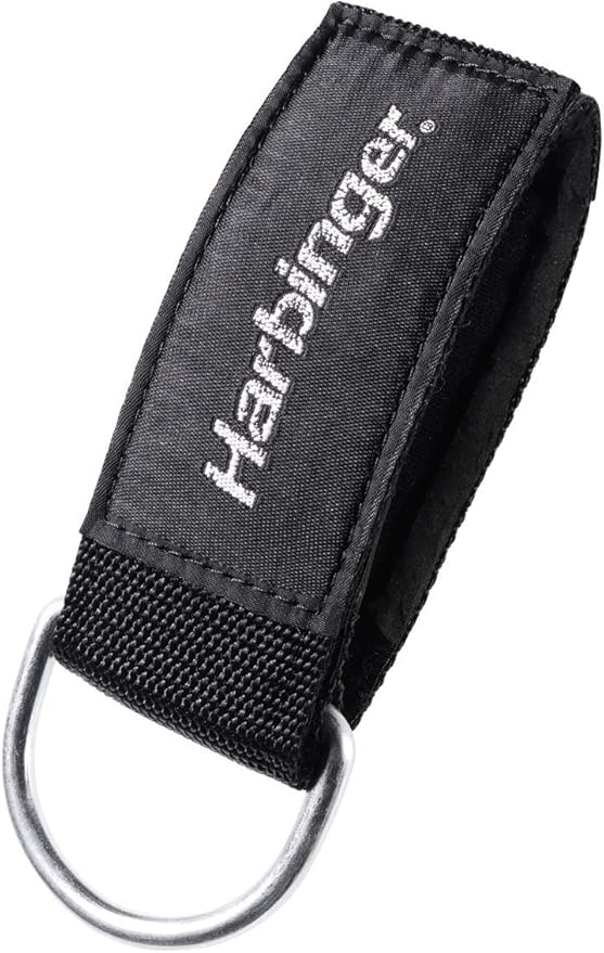 Harbinger Ankle Cuff: Premium Adjustable Support for Strength Training, Cable Machines, and Resistance Workouts – Enhance Comfort and Performance