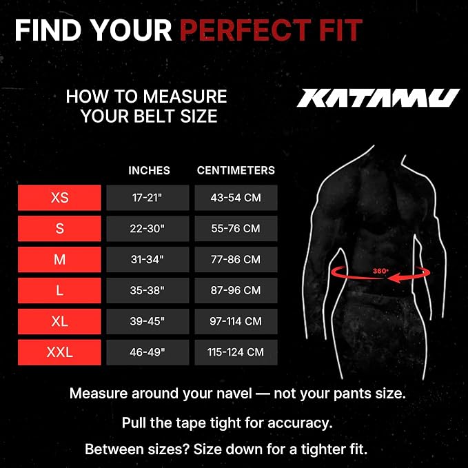Katamu USPA & IPL Approved Premium Lever Belt | — 10mm and 13mm Leather