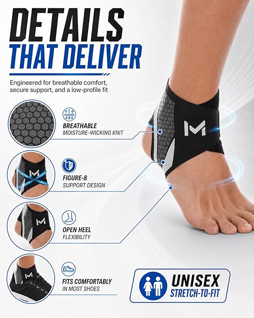 2-Pack Ankle Brace Pro Lace up Anklepro Support Women Men Bidirectional Motion Softball Ankles Sports Sock with Straps Lightweight Basketball Elastic Ankle Stabilizer for Sprained Injured Foot (Green)