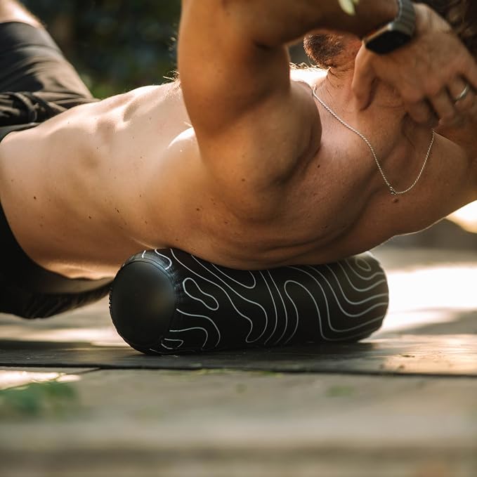 Inflatable Travel Foam Roller for Muscle Recovery and Mobility