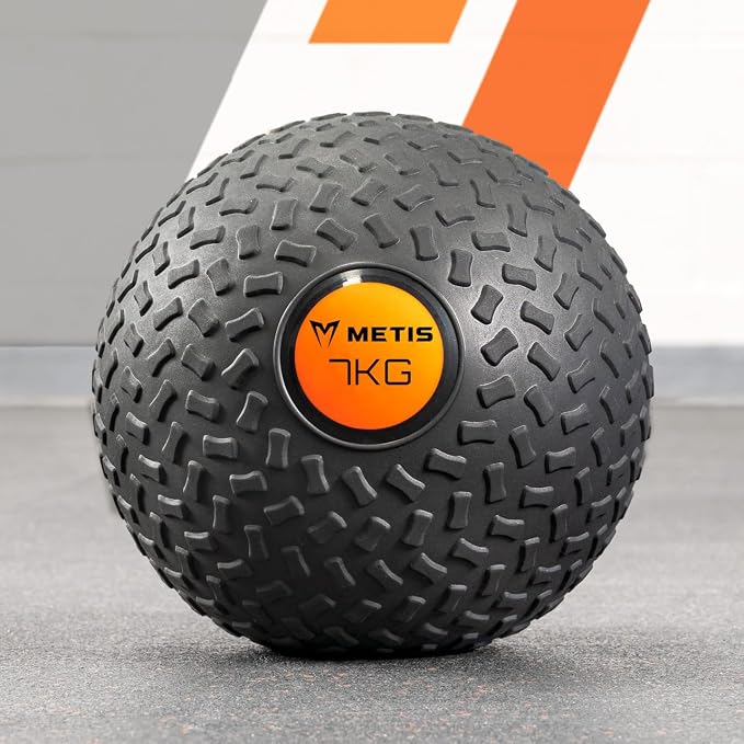 METIS Fitness Slam Balls [7lbs-66lbs] | Build Strength and Improve Fitness with Bounce-Resistant Slam Balls - Available Individually or as a Set