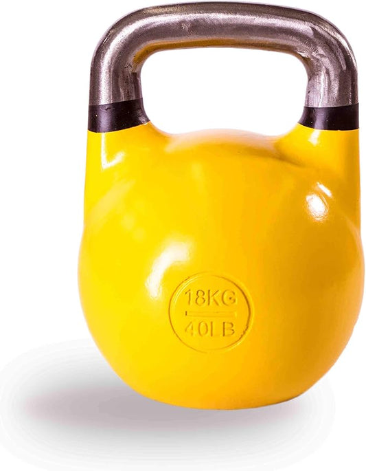 Competition Kettlebells [Bells of Steel] Kettle Bell Weights, Pro Grade Kettle bell for Full Body Workouts, 33mm Starter Size Handle or 35mm Competition Standard Handle Kettlebell