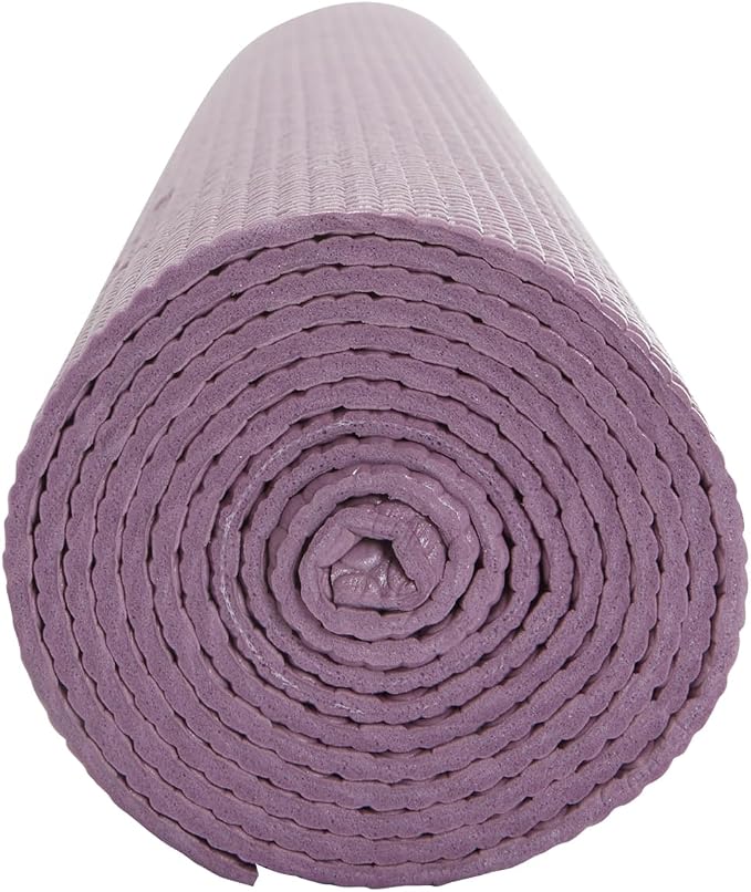 Everyday Yoga Deluxe Mat, Spacious 72"x24" Non-Slip Yoga Mat for Comfortable Home Workouts, 3-5mm Extra Thick