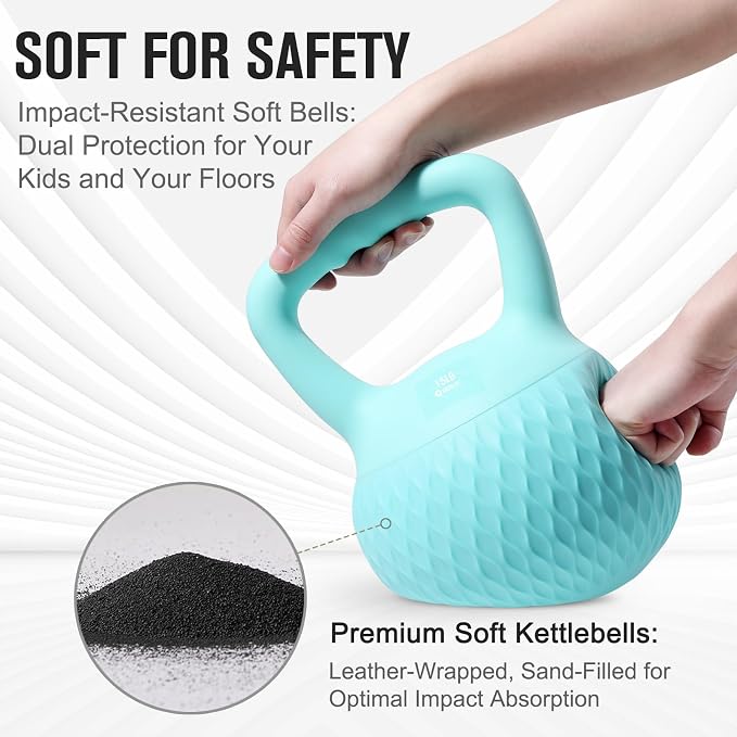 Soft Kettlebell, Safe Strength Training Kettlebells for Women