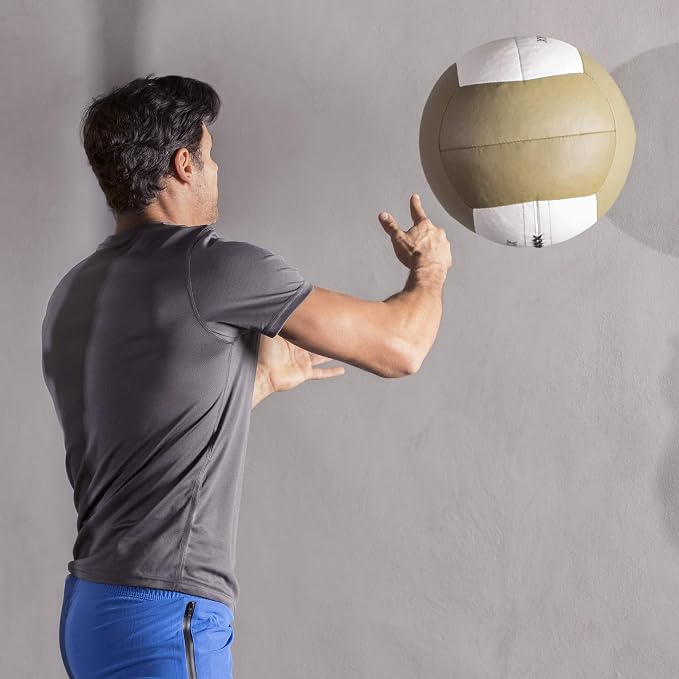 Champion Sports Rhino Promax Wall Balls - Soft Shell Non-Slip Grip for Weightlifting, Plyometrics, Cross Training, & Home Gym