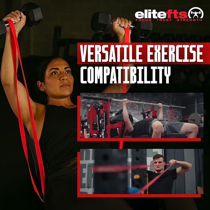 EliteFTS Pro Resistance Band - Boost Core Stability and Flexibility with This Portable, Joint-Friendly Tool
