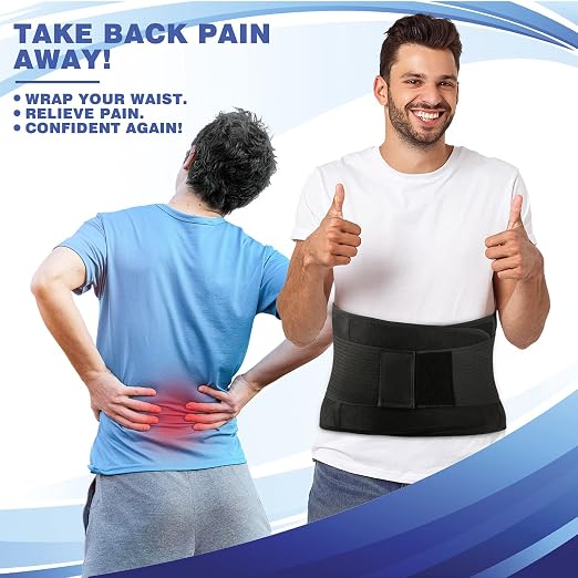 Back Brace for Lower Back Pain - Lumbar Support Belt for Women & Men - Relief Back Pain, Relief for Herniated Disc, Sciatica, Scoliosis 3XL/4XL(45"-53")