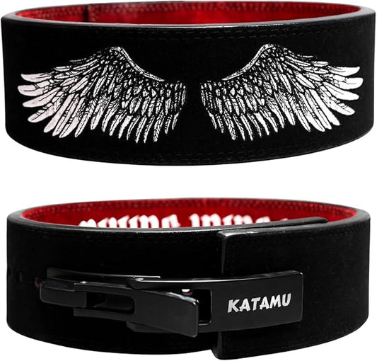Katamu USPA & IPL Approved Premium Lever Belt | — 10mm and 13mm Leather