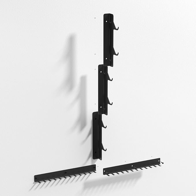 LAT Pull Down Bar Storage Rack Wall Mount,Gym Storage Wall Organizer for LAT Pulldown Attachments Cable Attachment, Gym Accessories, Workout Equipment, Home Gym Fitness